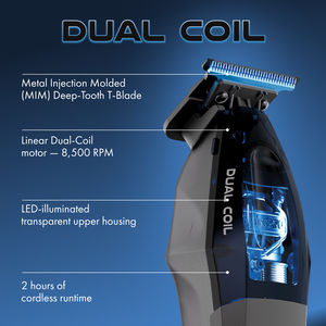 BaBylissPRO&reg; Dual Coil TONDEUSE DE FINITION HAUTE PERFORMANCE AVEC MOTEUR &Agrave; DOUBLE BOBINE, , hi-res