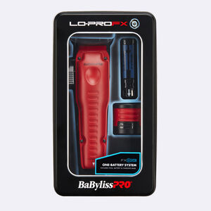 BaBylissPRO® FXONE™ Lo-ProFX High Performance Low-Profile Clipper (Red), , hi-res