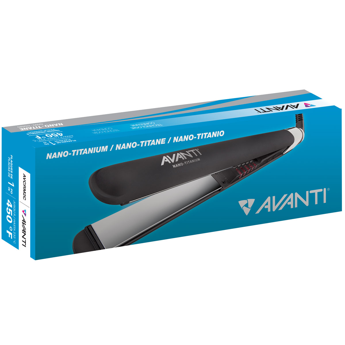 avanti ultra titanium flat iron