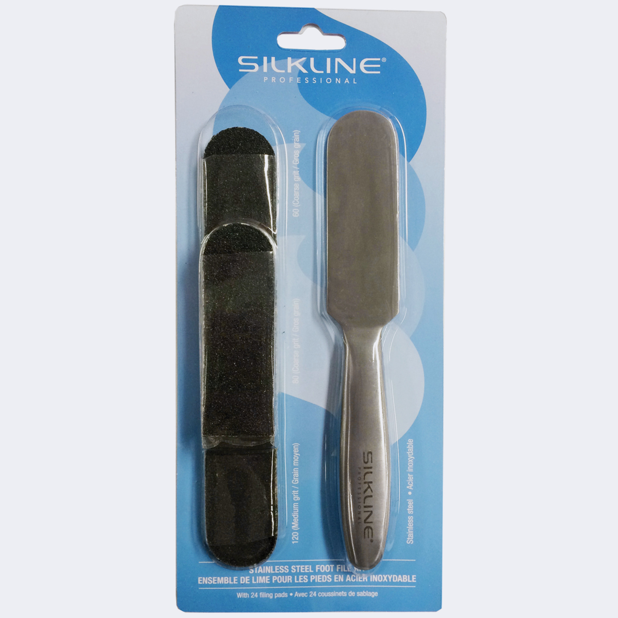 Sunny Deluxe Metal Foot File + Free 2 pcs Refill ( 1 Coarse, 1 Xcoarse ) -  FREE