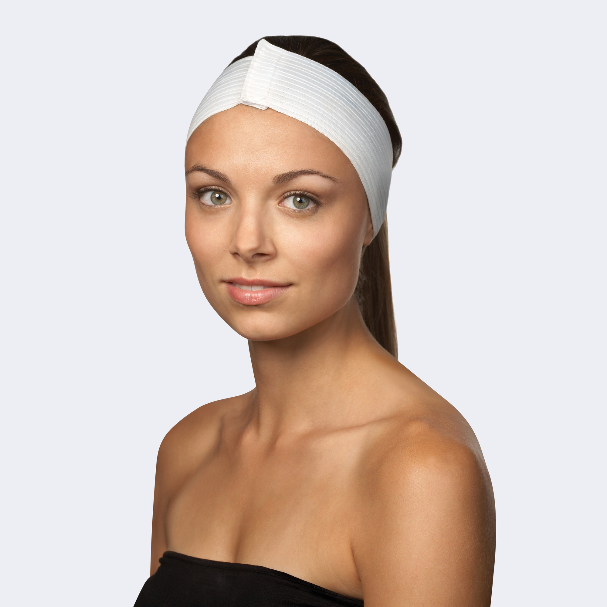 Disposable Stretch Headbands Velcro by Spa Essentials Graham Beauty
