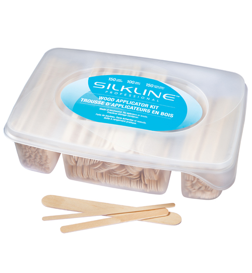 SILKLINE™ PROFESSIONAL WOOD APPLICATOR KIT CONVENIENT STORAGE CASE WITH 3 DIFFERENT SIZE APPLICATORS!, , small