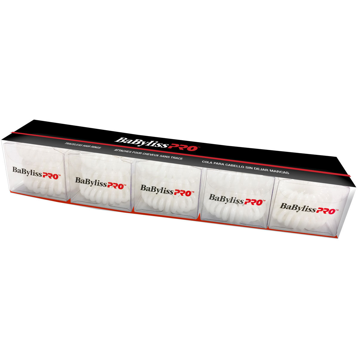 TRACELESS HAIR RINGS - 5-PACK SET, , small