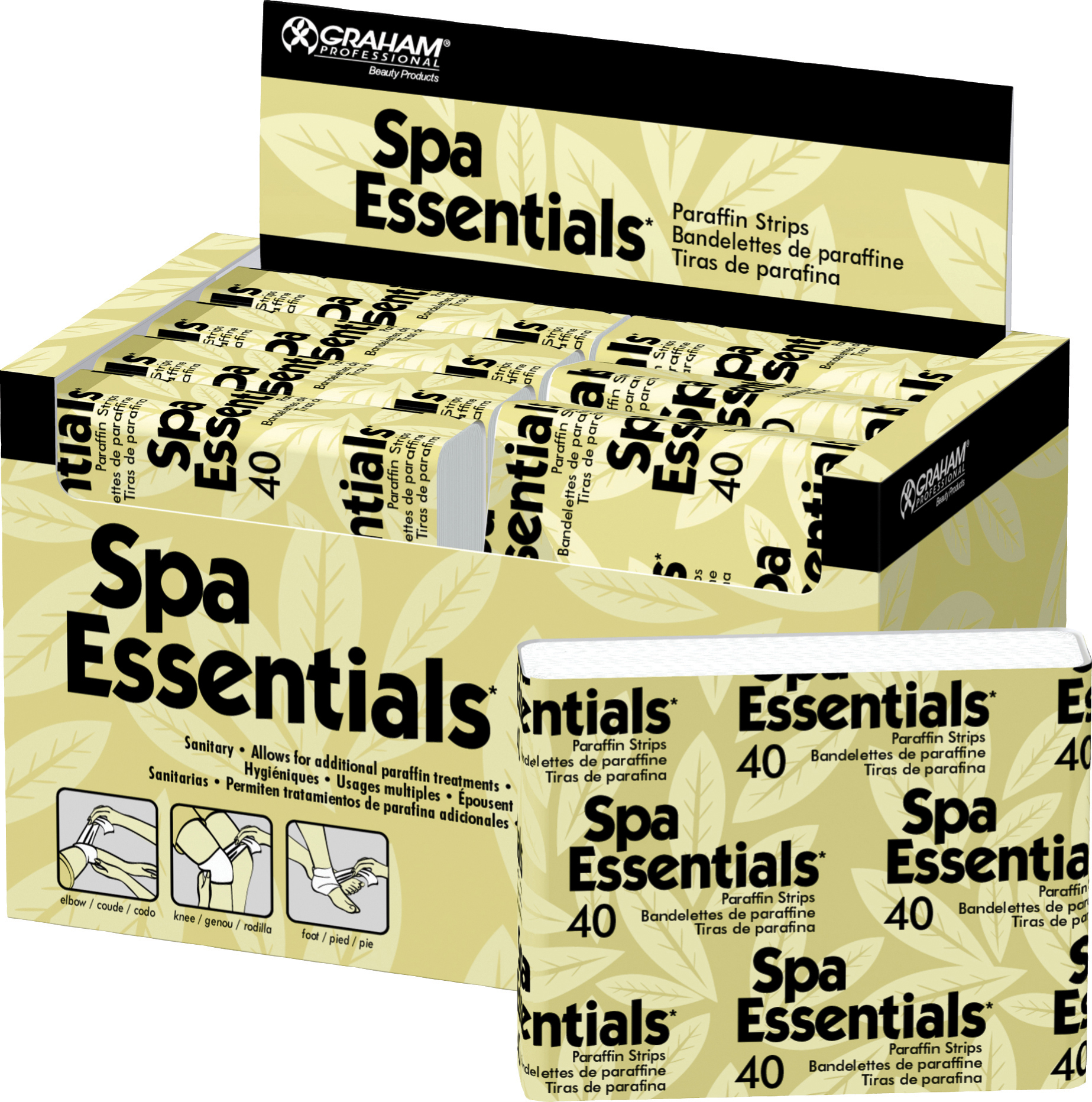 GRAHAM BEAUTY™ SPA ESSENTIALS® DISPOSABLE PARAFFIN STRIPS, , small