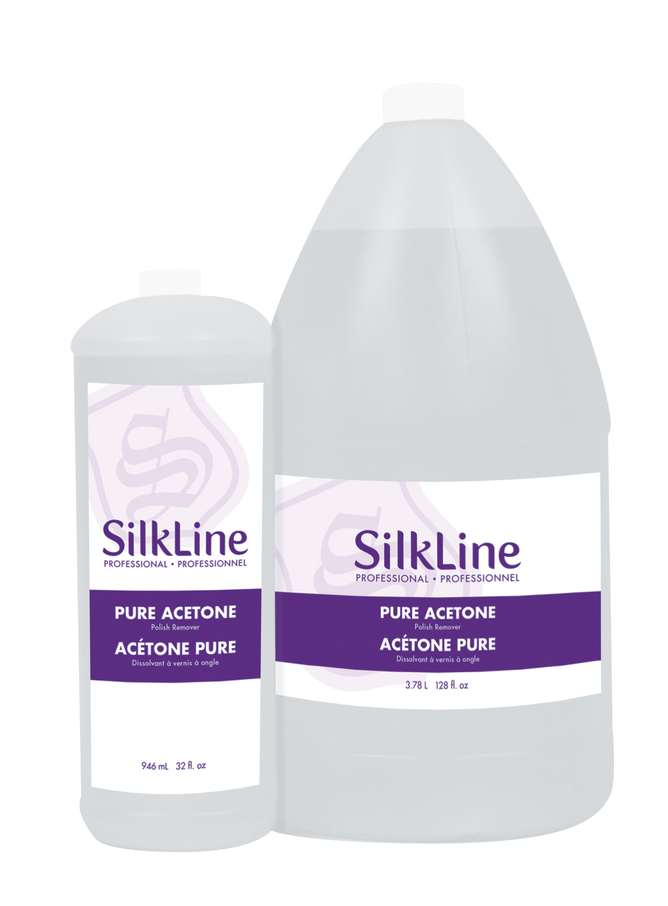 SILKLINE™ PROFESSIONAL PROFESSIONAL GRADE PURE ACETONE ( 1 GALLON ) cadannyco