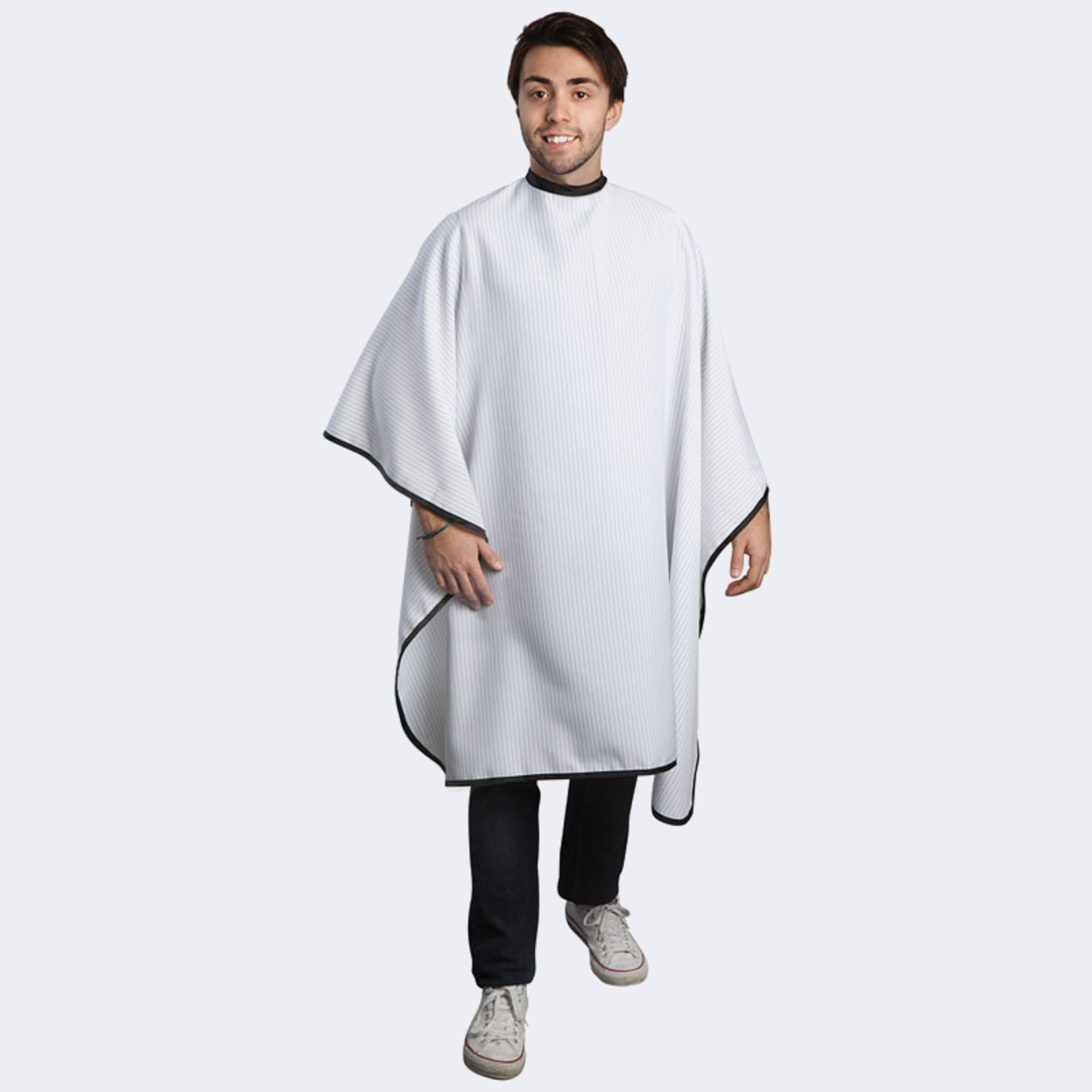 CUTTING CAPE WITH STRIPE MOTIF, , small