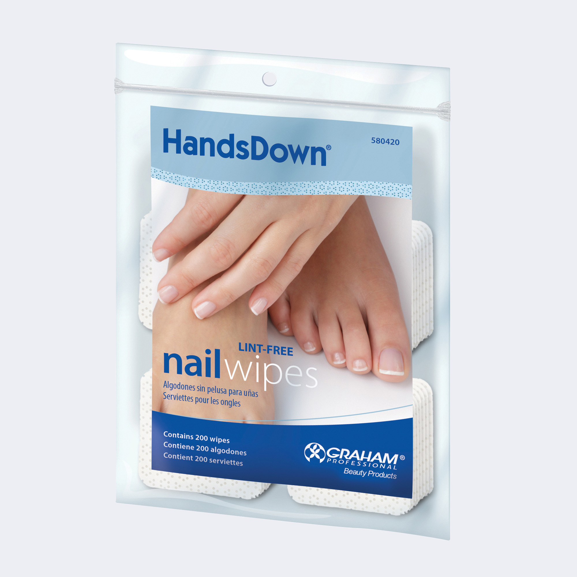 GRAHAM BEAUTY™ HANDSDOWN® TAMPONS POUR LE SOIN DES ONGLES CARRÉS, , small